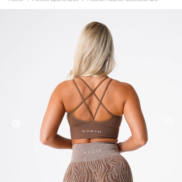 NVGTN Other - NVGTN flourish sports bra